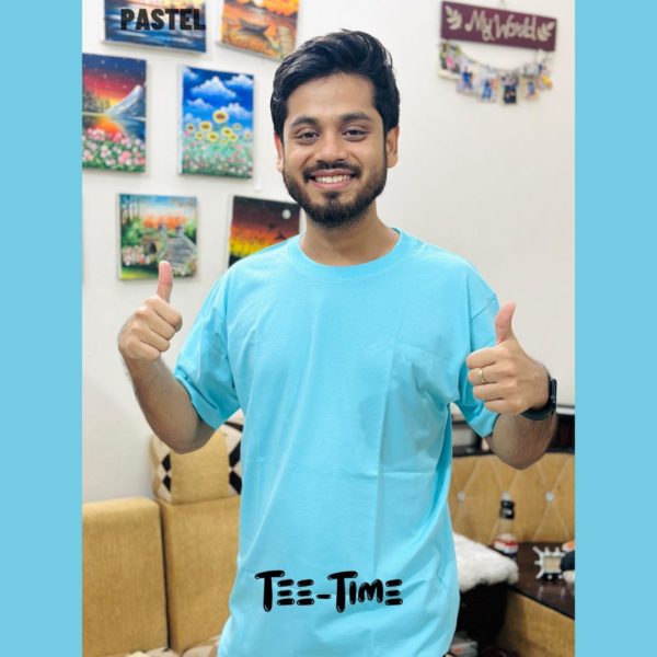 Aqua Plain T-Shirt